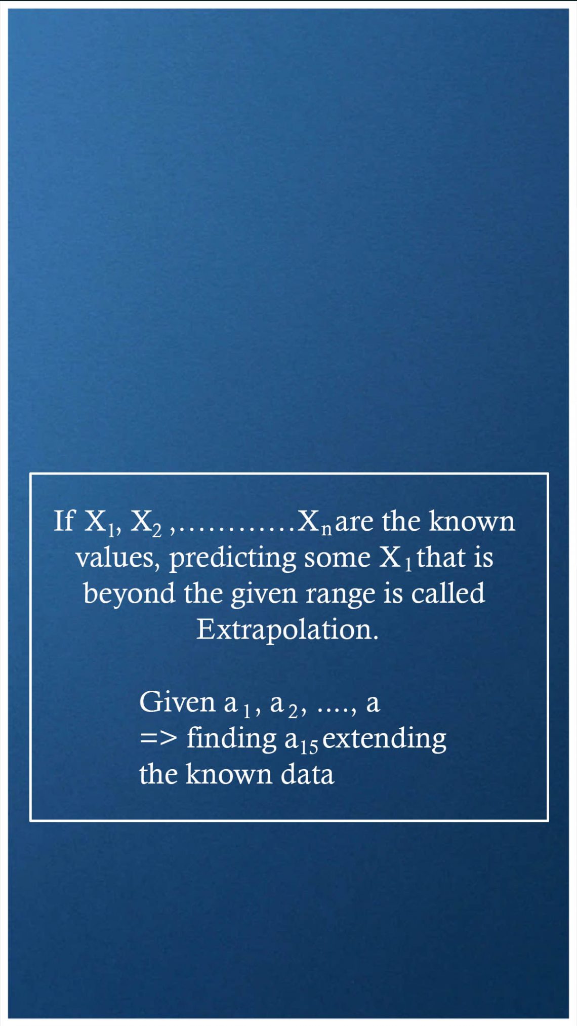 Extrapolation in Maths Explained With Example | NCERT Concept