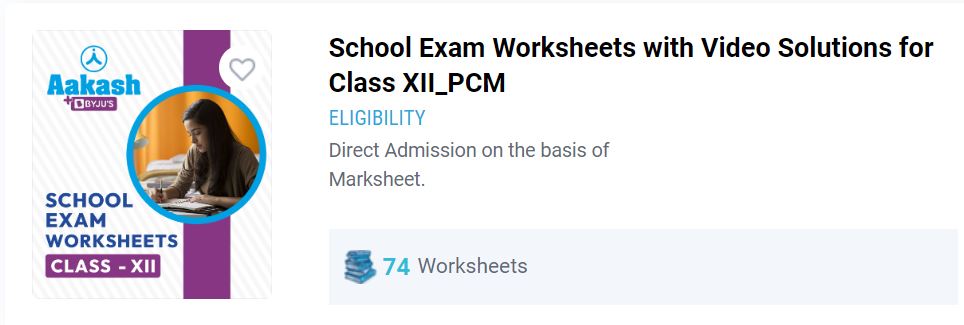 Subjective Worksheet for Board Exams